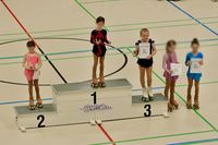 Lina ist stolz auf Platz 3